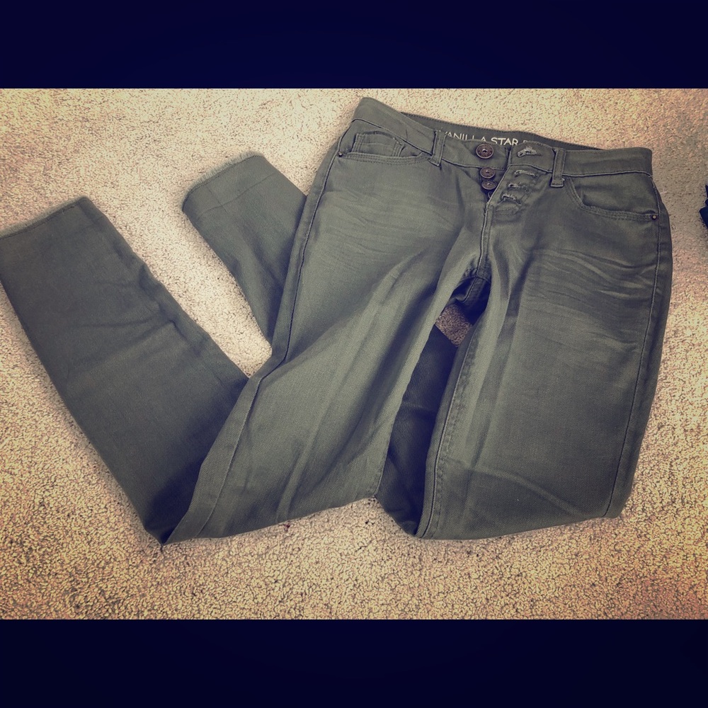 Vanilla Star - Green/Olive Jeans - size 1